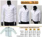 Camisa Social Slim Fit Importada